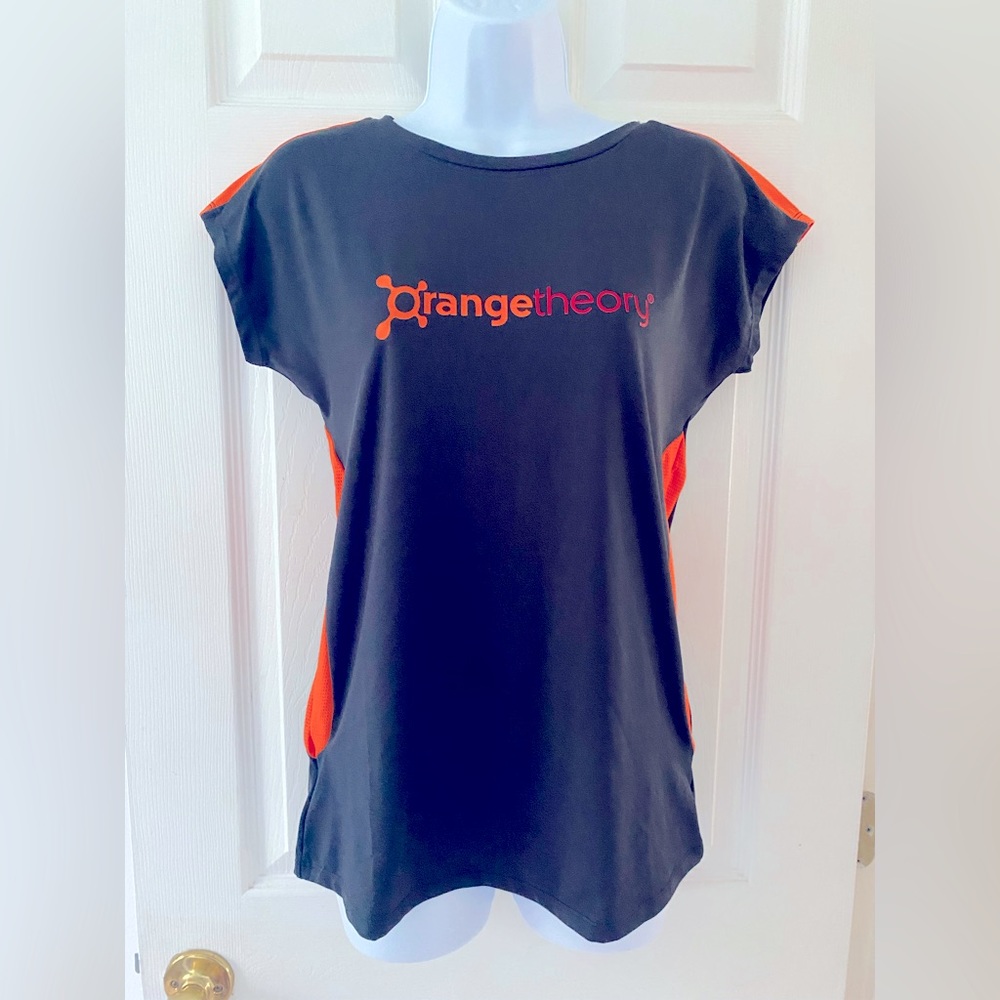 ORANGETHEORY Coach Short Sleeve Top Medium NWT, OTF Women’s Coach Shirt,…